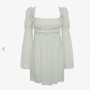 Rumored Sage Mini Dress